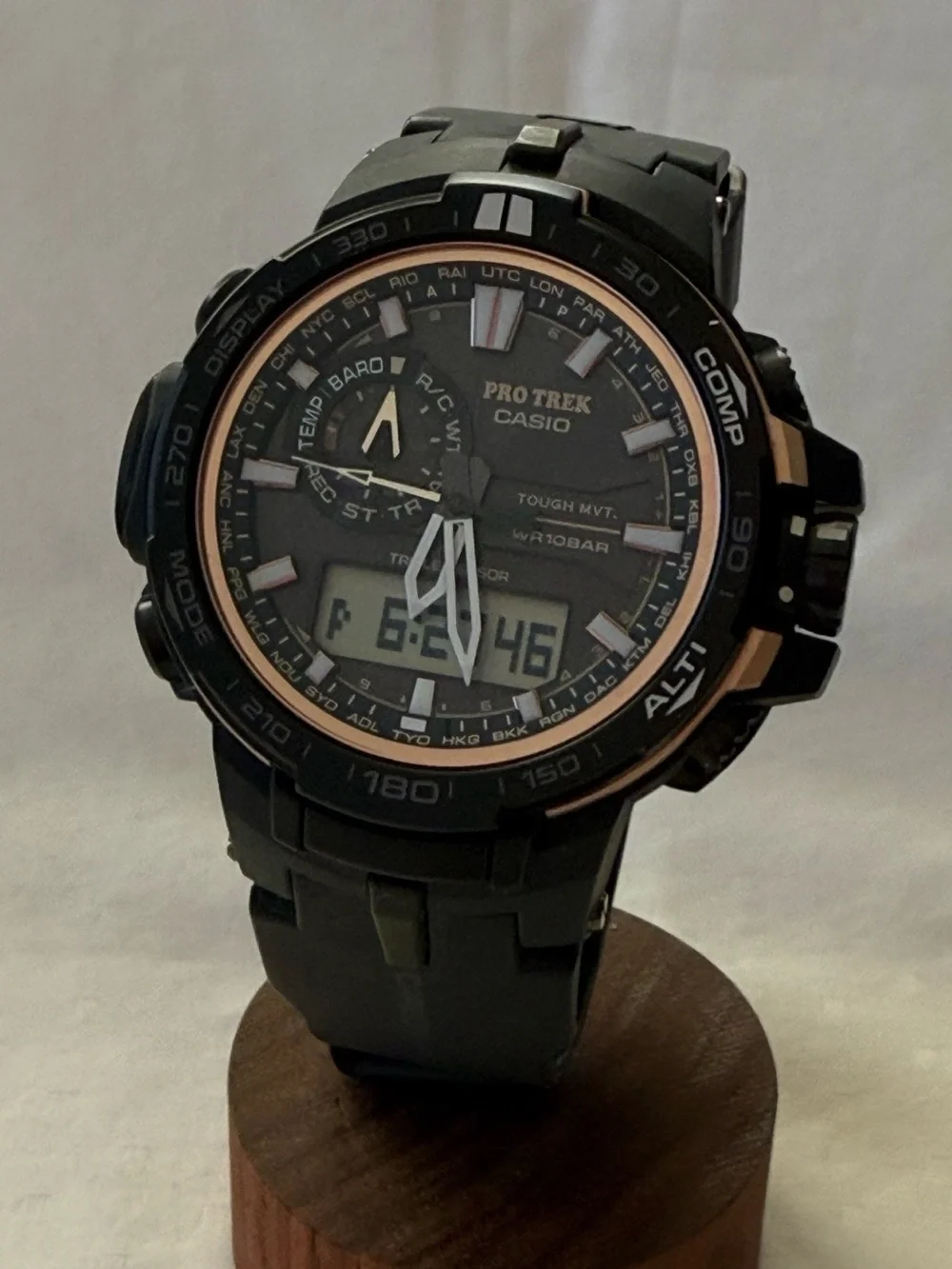 Casio Men’s ProTrek Tough Solar Quartz PRW-S6000Y-1CR